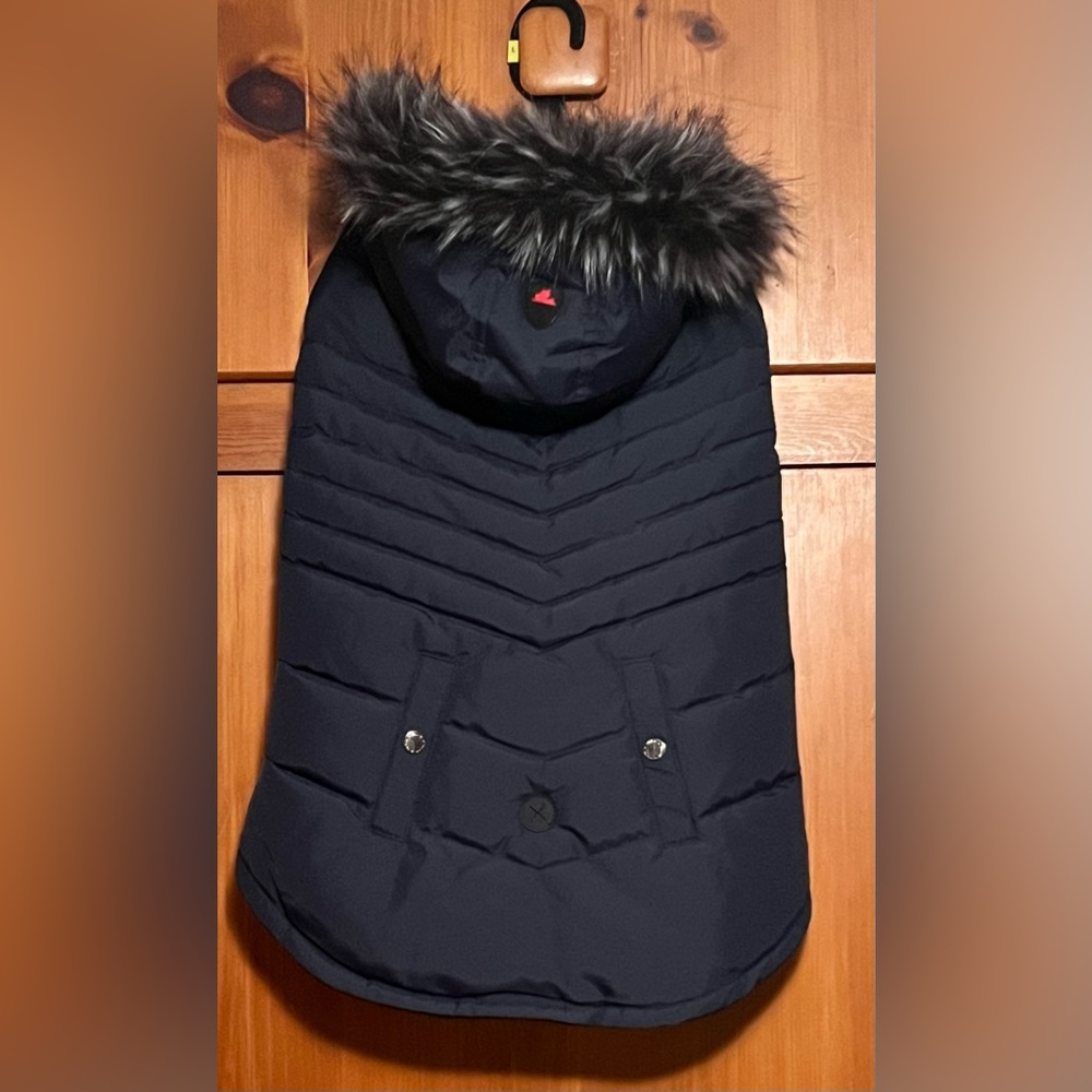 Pajar Pup Navy Toby Winter Jacket with Fur Lined Hood